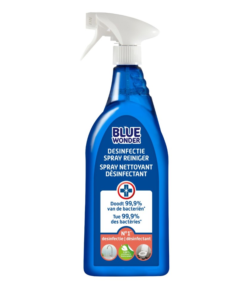 Blue Wonder Desinfectie Reiniger 750ml